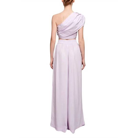 NEW S/W/F roman top in lila - Picture 3 of 4